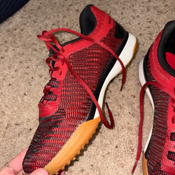 JJ WATT Reebok Red and Black Men's Shoes - Picture 2 of 6